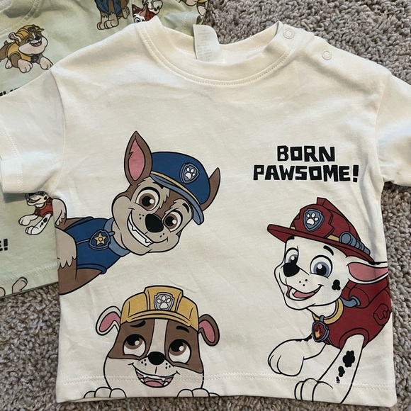 H&M Paw Patrol shirts - Picture 3 of 4